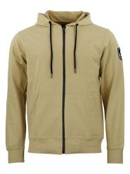 Peak Mountain Bluza "Cage" w kolorze beżowym rozmiar: XXL. Brązowe bluzy Peak Mountain, xxl, z aplikacjami, z bawełny, bez kaptura. Za 100.52 zł.