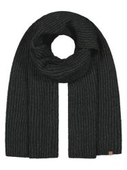 Barts Szal "Wyon" w kolorze czarnym rozmiar: onesize. Czarne szaliki Barts, bez wzorów, ze splotem. Za 126.45 zł.