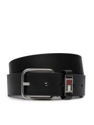 Tommy Jeans Pasek Męski Scanton 3.5 AM0AM12045 Granatowy. Niebieskie paski Tommy Jeans, bez wzorów, z jeansu. Za 119.99 zł.