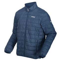 Męska Kurtka Przejściowa Pikowana + Worek Hillpack. Zielone kurtki Regatta, m, bez wzorów, z puchu, bez kaptura. Za 129.99 zł.