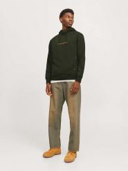 Jack & Jones Bluza w kolorze khaki rozmiar: M. Brązowe bluzy Jack & Jones, m, bez wzorów, z kapturem. Za 101.23 zł.