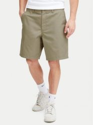 Solid Szorty materiałowe Alann 21108215 Zielony Relaxed Fit. Zielone szorty Solid, m, bez wzorów, z bawełny. Za 129.99 zł.