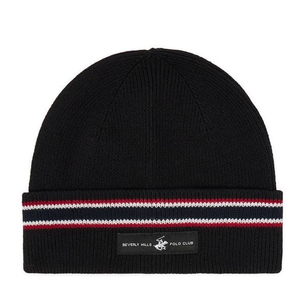 Czapka Beverly Hills Polo Club. Czarne czapki zimowe Beverly Hills Polo Club, bez wzorów. Za 69.99 zł.
