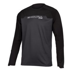 Longsleeve rowerowy męski Endura MT500 Burner. Czarne bluzki z długim rękawem ENDURA, l, bez wzorów, bez kołnierzyka, bez ramiączek. Za 269.99 zł.