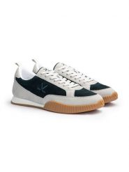 LLOYD Skórzane sneakersy w kolorze granatowo-szarym rozmiar: 46. Niebieskie buty sportowe casual Lloyd, bez wzorów, bez zapięcia. Za 349.95 zł.