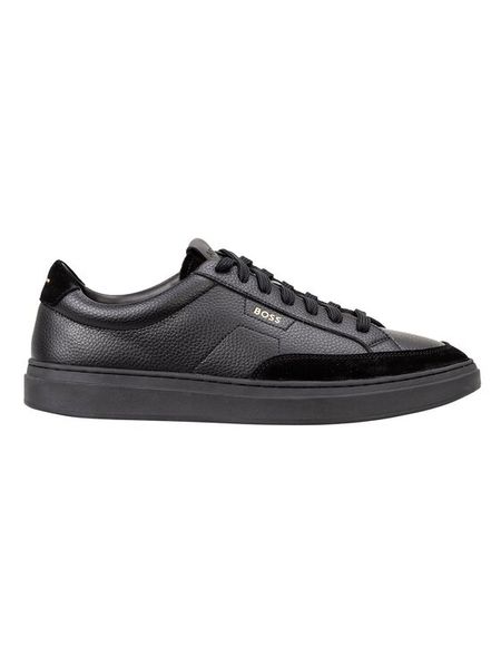 BOSS Sneakersy Kieran 50568536 Czarny. Czarne buty sportowe casual Boss, bez wzorów, ze skóry, bez zapięcia. Za 849.99 zł.