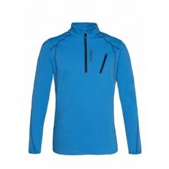 Polar z zamkiem błyskawicznym 1/4 Protest Humans. Niebieskie bluzy z polaru Protest, na zimę, bez wzorów, z polaru, bez kaptura. Za 258.50 zł.