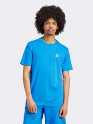 Adidas Koszulka w kolorze niebieskim rozmiar: M. Niebieskie bezrękawniki Adidas, m, bez wzorów, z bawełny, bez kołnierzyka, bez ramiączek. Za 110.04 zł.