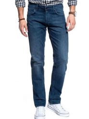 Lee Dżinsy - Regular fit - w kolorze granatowym rozmiar: W32/L34. Niebieskie jeansy Lee, l. Za 174.02 zł.