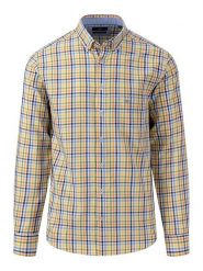 FYNCH-HATTON Koszula ze wzorem rozmiar: M. Koszule Fynch-Hatton, m, bez wzorów, z bawełny, bez kołnierzyka, bez ramiączek. Za 108.99 zł.