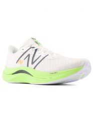 New Balance Buty "FuelCell Rebel v4" w kolorze biało-zielonym do biegania rozmiar: 42. Białe buty do biegania New Balance, bez wzorów, z materiału, do biegania. Za 318.47 zł.