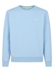 U.S. Polo Assn. Bluza w kolorze błękitnym rozmiar: L. Niebieskie bluzy U.S. Polo Assn., l, bez wzorów, z bawełny, bez kaptura. Za 144.24 zł.