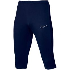 Męskie Spodenki Academy DriFIT 3/4. Niebieskie szorty Nike, m, bez wzorów, sportowe. Za 190.99 zł.