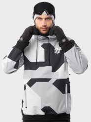 Siroko Softshellowa kurtka narciarska "Tibet" w kolorze biało-szarym rozmiar: XXL. Białe kurtki narciarskie i snowboardowe SIROKO, s, bez wzorów, z materiału, narciarskie. Za 216.73 zł.