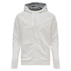 Bluza z kapturem sportowa męska Hummel Go Cotton Zip Hoodie. Szare bluzy z kapturem Hummel, m, bez wzorów, z kapturem. W wyprzedaży za 210.75 zł.