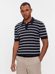 Paul&Shark Polo 24411639 Granatowy Regular Fit. Niebieskie koszulki polo PAUL&SHARK, l, bez wzorów, z bawełny, bez kołnierzyka, bez ramiączek. Za 1,439.00 zł.