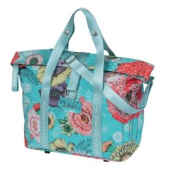 Torba rowerowa „Bloom Field MIK KF Haken”, błękitna. Czerwone torby na ramię BASIL, bez wzorów, z materiału, na ramię, z nadrukiem, bez dodatków. Za 375.49 zł.
