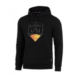 Bluza rowerowa MTB męska Rocday Level z kapturem. Czarne bluzy ROCDAY, m, bez wzorów, z kapturem. Za 249.99 zł.