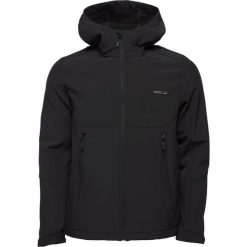 Męska kurtka softshell Loap Lucas czarna. Czarne kurtki LOOP, m, bez wzorów, z softshellu, bez kaptura. Za 333.99 zł.