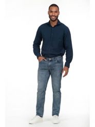 The Time of Bocha Dżinsy - Slim fit - w kolorze niebieskim rozmiar: 52. Niebieskie jeansy The Time of Bocha. Za 173.99 zł.
