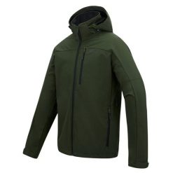 Męska wodoodporna kurtka softshell Arana z kapturem. Brązowe kurtki Regatta, m, bez wzorów, z elastanu, z kapturem. Za 329.99 zł.