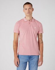 WRANGLER REFINED POLO SHIRT MĘSKA KOSZULKA POLO POLÓWKA FADED W749KHXAP 112330819. Koszulki polo Wrangler, m, bez wzorów, bez kołnierzyka, bez ramiączek. Za 109.99 zł.