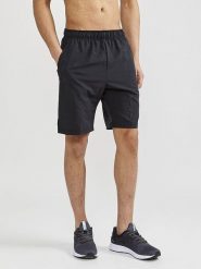 Craft Szorty sportowe "Core Essence" w kolorze czarnym rozmiar: S. Czarne krótkie spodenki sportowe Craft, s, bez wzorów, z materiału. Za 61.31 zł.