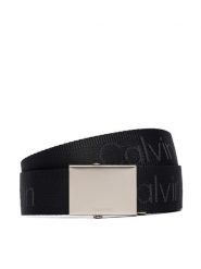 Calvin Klein Pasek Męski Logo Webbing Plaque 38Mm Fixed LV04D7075G Czarny. Czarne paski CALVIN KLEIN, bez wzorów, z materiału. Za 169.99 zł.