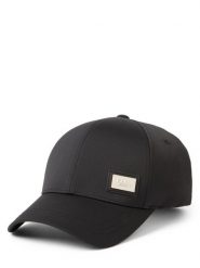 KARL LAGERFELD Czapka Mężczyźni Sztuczne włókno czarny, 1. Czarne czapki z daszkiem KARL LAGERFELD, bez wzorów, z włókna. Za 229.95 zł.