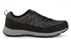 Buty trekkingowe męskie Regatta Samaris Lite Low II wodoodporne. Szare trekkingi Regatta, bez wzorów, z gumy, bez zapięcia. Za 259.99 zł.