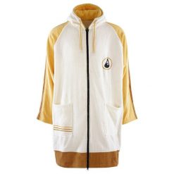 Ponczo Wave Hawaii Zip Longsleeve Sannt, Bawełniany welur M WH4053 100 x 75 cm. Szlafroki WAVE HAWAII, m, bez wzorów, z bawełny, bez ramiączek, bez kaptura. Za 380.00 zł.