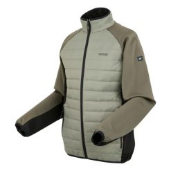 Męska Kurtka Hybrydowa Clumber IV Full Zip. Brązowe odzież kompresyjna Regatta, m, bez wzorów, z dzianiny, trekkingowe. Za 194.99 zł.