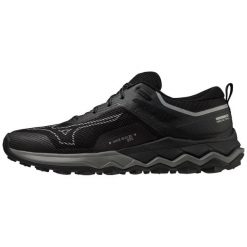 Buty do biegania męskie Mizuno Wave Ibuki 4 Gtx. Czarne buty do biegania Mizuno, bez wzorów, z materiału, bez zapięcia, do biegania, mizuno wave. W wyprzedaży za 498.00 zł.