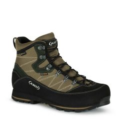 Buty trekkingowe męskie Aku Trekker Lite III GTX dark brown/anthracite 45. Brązowe buty trekkingowe Aku, bez wzorów, bez zapięcia, trekkingowe. Za 853.50 zł.