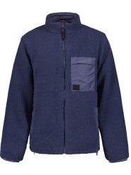 Icepeak Dwustronna kurtka polarowa "Akem" w kolorze granatowym rozmiar: L. Niebieskie kurtki Icepeak, l, bez wzorów, z materiału, bez kaptura. Za 238.95 zł.