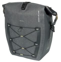 Basil Navigator Storm torba pojedyncza L 25-31 L wodoodporna. Szare torby na ramię BASIL, bez wzorów, z poliesteru, na ramię, bez dodatków. Za 312.95 zł.