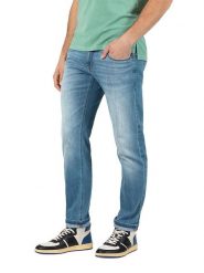 Timezone Dżinsy "Scott" - Slim fit - w kolorze błękitnym rozmiar: W36/L32. Niebieskie jeansy Timezone, l. Za 157.45 zł.