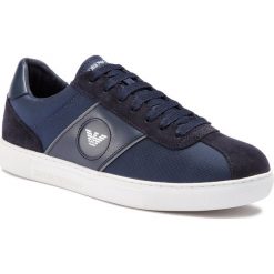 Sneakersy EMPORIO ARMANI - X4X259 XL708 A234 Navy/Night/Night/Sil. Buty sportowe casual marki Emporio Armani. Za 819.00 zł.