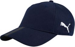Lekka bawełniania czapka z daszkiem basebolówka granatowa PUMA LIGA CAP. Niebieskie czapki z daszkiem Puma, bez wzorów, z bawełny. Za 49.90 zł.