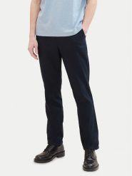 Tom Tailor Spodnie materiałowe 1041171 Granatowy Regular Fit. Niebieskie spodnie materiałowe Tom Tailor, m, bez wzorów, z bawełny. Za 169.99 zł.