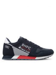 Beverly Hills Polo Club Sneakersy INSIGNIA-01 Granatowy. Niebieskie buty sportowe casual Beverly Hills Polo Club, bez wzorów, z materiału, bez zapięcia. Za 183.99 zł.