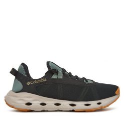 Trekkingi Columbia. Zielone buty trekkingowe Columbia, bez wzorów, bez zapięcia. Za 319.99 zł.