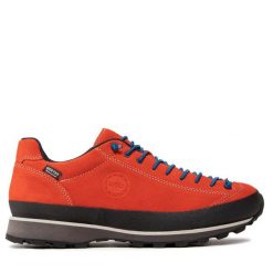 Trekkingi Lomer. Brązowe buty trekkingowe LOMER, bez wzorów, bez zapięcia. Za 519.99 zł.