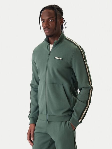 EA7 Emporio Armani Bluza 7M001479 AF12660 U7260 Zielony Regular Fit. Zielone bluzy EA7 Emporio Armani, m, bez wzorów, z bawełny, bez kaptura. Za 589.99 zł.