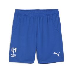 Męskie szorty Al Hilal Saudi F.C. 24/25 PUMA Blue Intense White. Białe szorty Puma, m, bez wzorów, sportowe. W wyprzedaży za 134.00 zł.