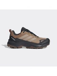 Adidas Buty turystyczne "Terrex Skychaser AX5 GTX" w kolorze beżowym rozmiar: 46. Brązowe buty trekkingowe Adidas, bez wzorów, z gore-texu, bez zapięcia, outdoorowe, gore-tex. Za 336.61 zł.