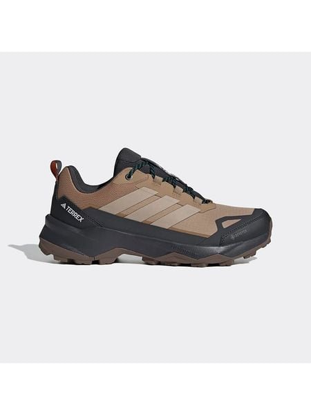 Adidas Buty turystyczne "Terrex Skychaser AX5 GTX" w kolorze beżowym rozmiar: 46. Brązowe buty trekkingowe Adidas, bez wzorów, z gore-texu, bez zapięcia, outdoorowe, gore-tex. Za 336.61 zł.