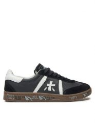 Premiata Sneakersy Bonnie 6901 Czarny. Czarne buty sportowe casual Premiata, bez wzorów, ze skóry, bez zapięcia. Za 769.99 zł.