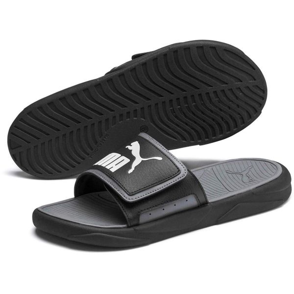 Klapki Puma Royalcat Comfort, Mężczyźni. Czarne klapki Puma, z materiału. Za 165.72 zł.