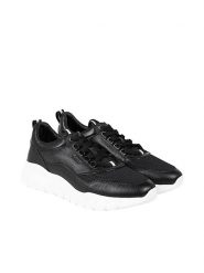 Bally Sneakersy "Birky-T" | 6230655 | Birky-T | Mężczyzna | Czarny. Czarne buty sportowe casual Bally, z aplikacjami, ze skóry, bez zapięcia. W wyprzedaży za 1,199.00 zł.